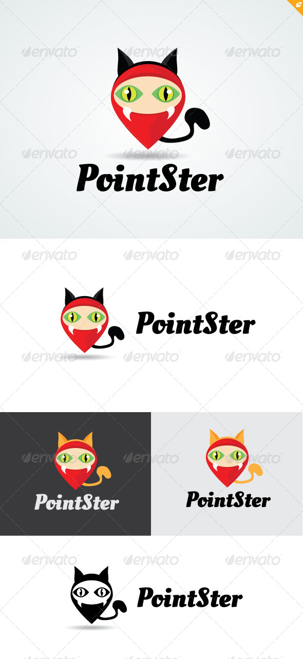 Point Monster Logo - Buildings Logo Templates
