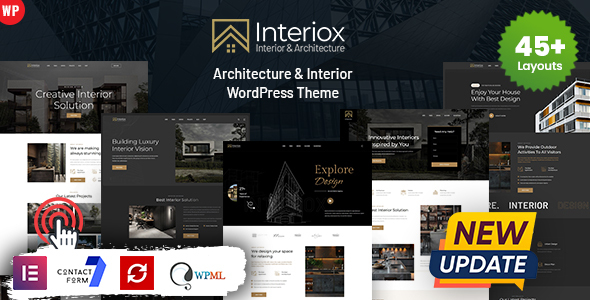 Interiox - Architecture & Interior WordPress Theme