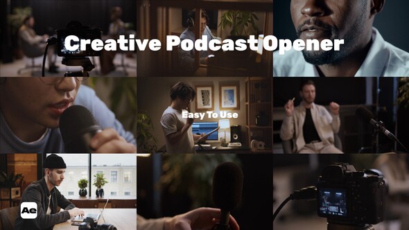 Creative Podcast Opener Openers template preview