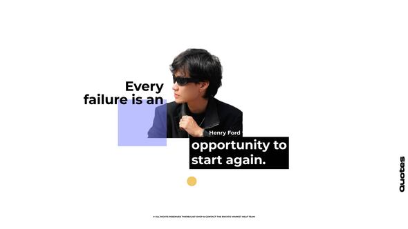 Quotes | AE Titles template preview