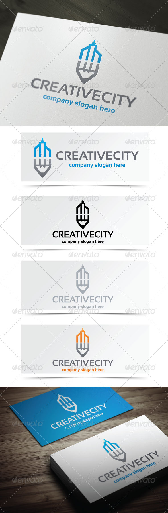 Creative City - Objects Logo Templates