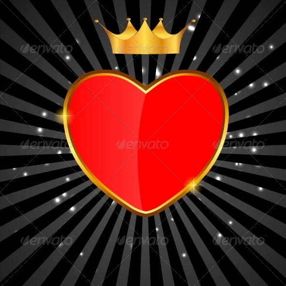 Valentines Day Love Heart Background - Decorative Symbols Decorative