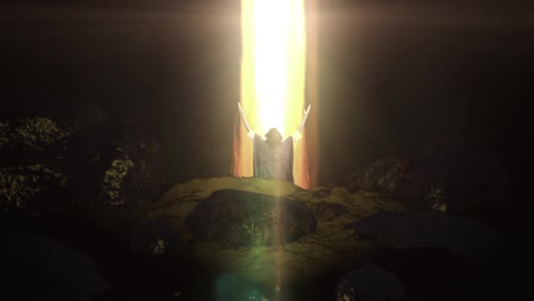 Prophet Moses And God In The Form Of Pillar Of Fire alt