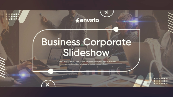 Business Corporate Promo Video Displays template preview