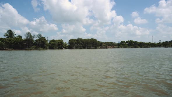 Mekong River in Vietnam, South East Asia alt
