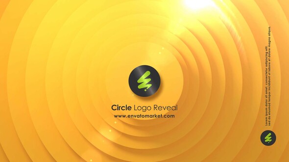 Circle Logo Logo Stings template preview