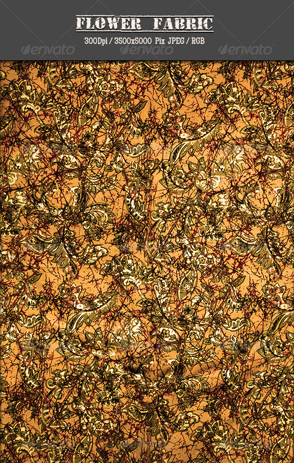 Flower Fabric 7 - Fabric Textures