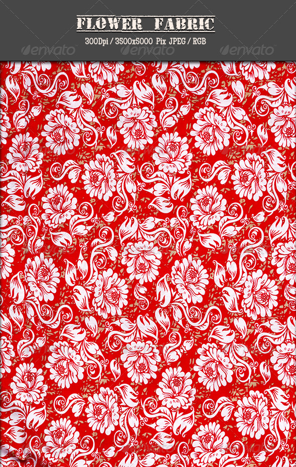 Flower Fabric 11 - Fabric Textures
