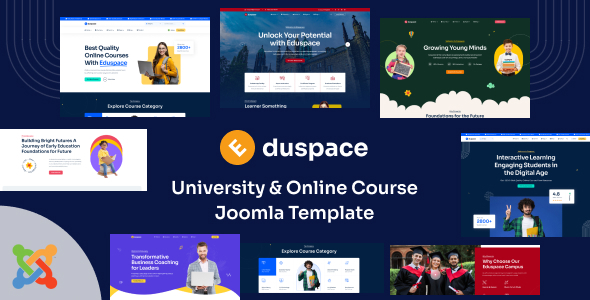 Eduspace – Online Course, Education & University Joomla Template