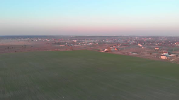 Agricultural Area Drone View alt