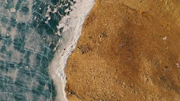 Baikal lake Winter Baikal Olkhon island Mountains Ice Snow Winter Baikal Irkutsk Siberia Russia alt