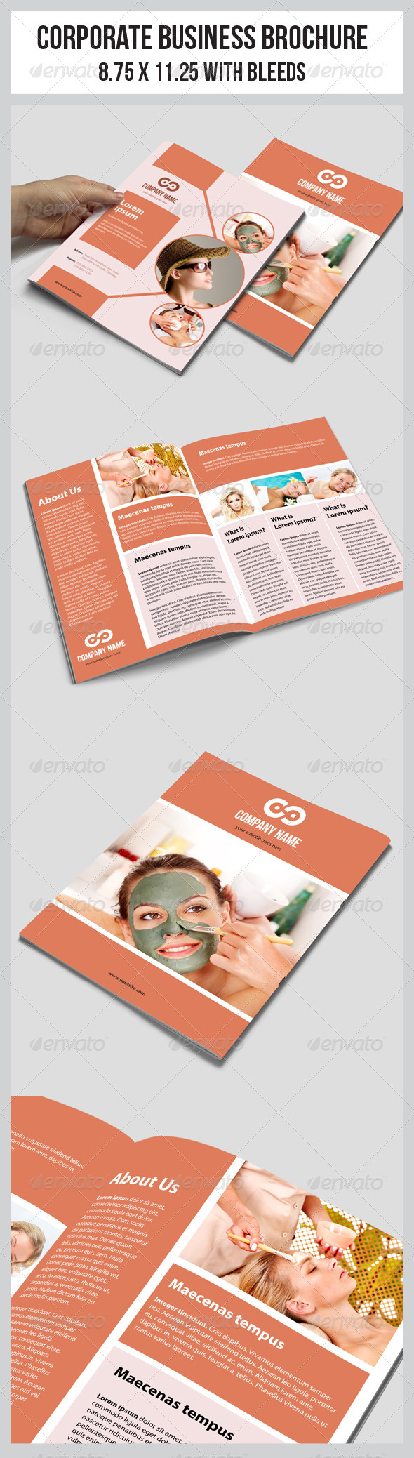Multipurpose Business Brochure Template - Corporate Brochures