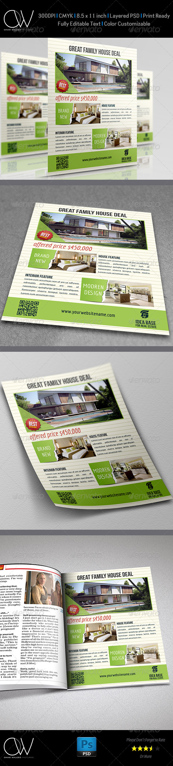 Real Estate Flyer Vol.6