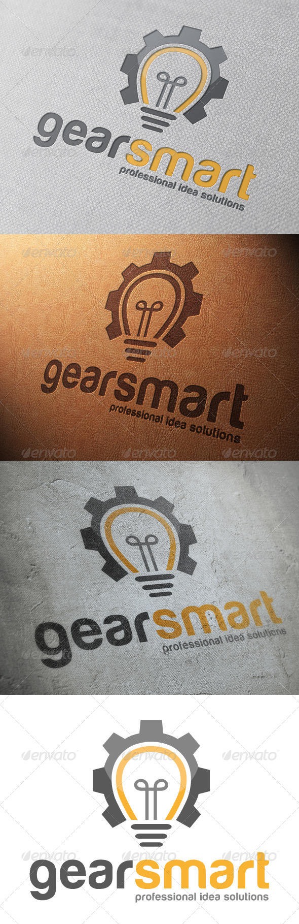 Idea Gear Logo Template - Objects Logo Templates