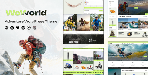 Woworld - Hiking & Adventure WordPress Theme