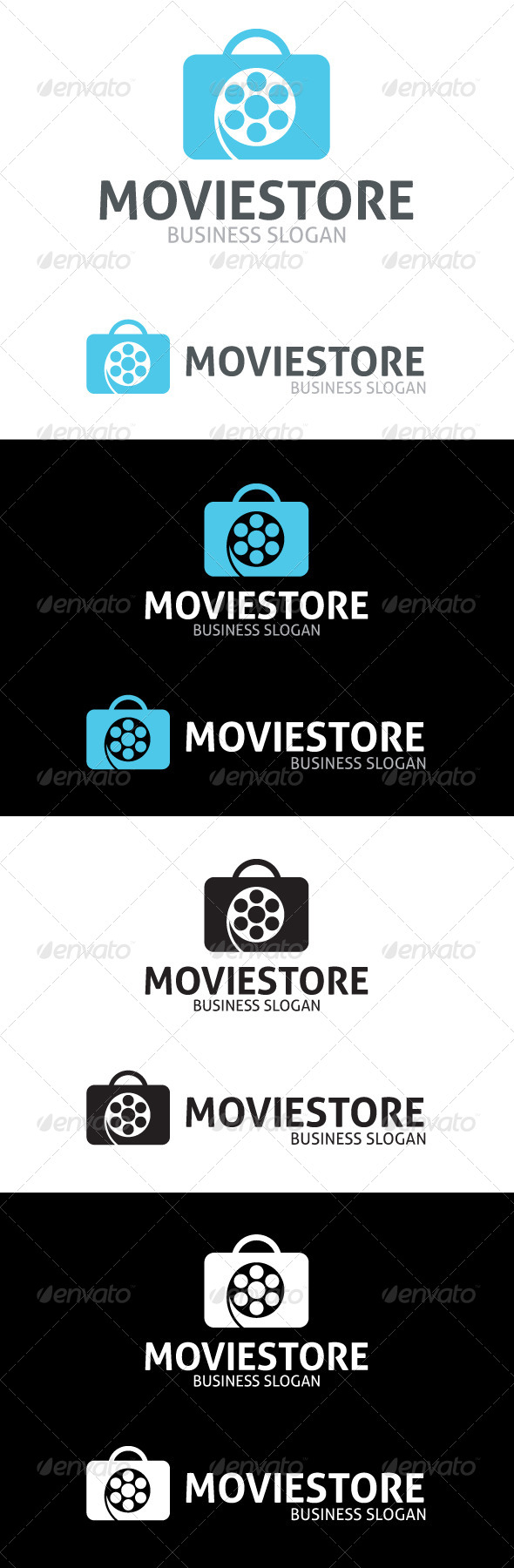Movie Store Logo - Symbols Logo Templates