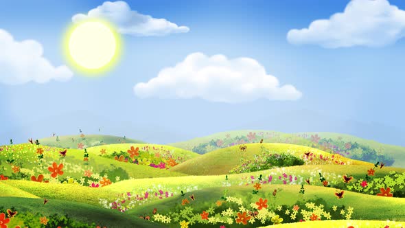 Spring Flowers Valley