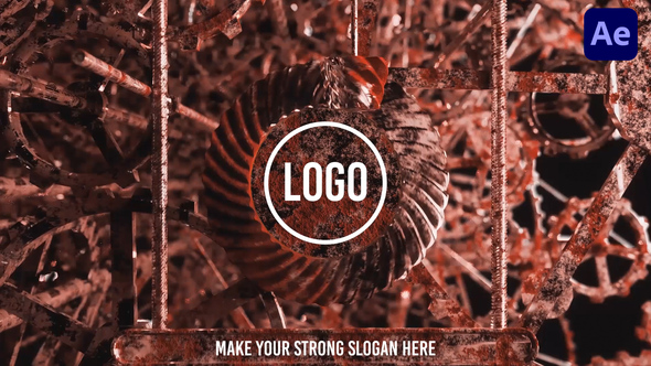Rusty Gearworks Logo Reveal Logo Stings template preview