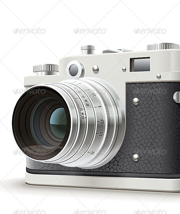 Old Photo Camera - Retro Technology