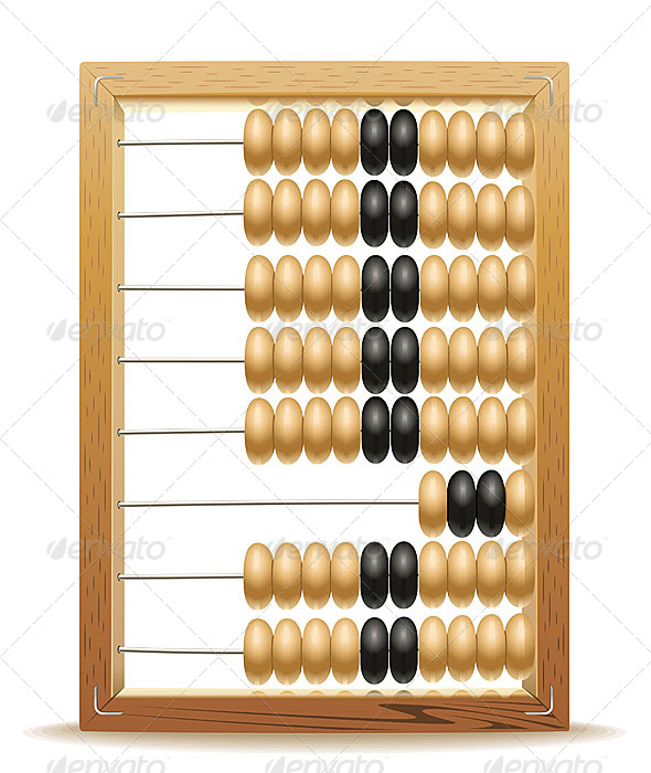 Wooden Abacus - Retro Technology