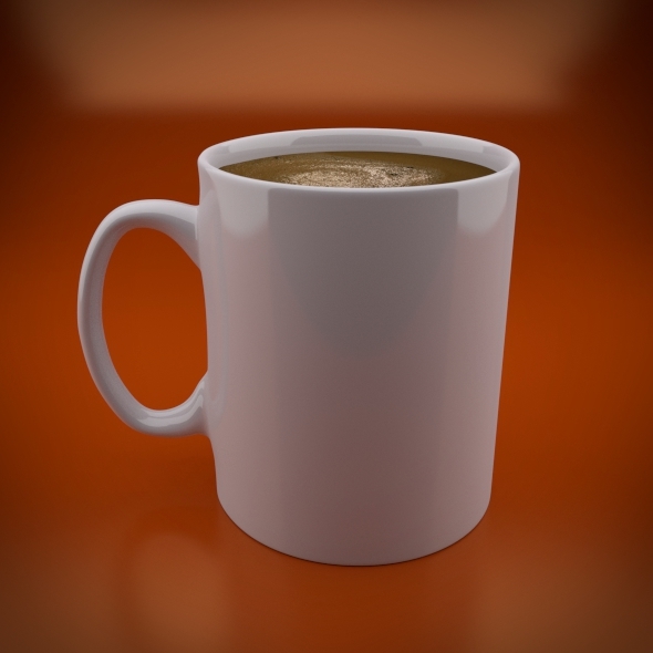 Simple Coffee Mug - 3Docean 4821603