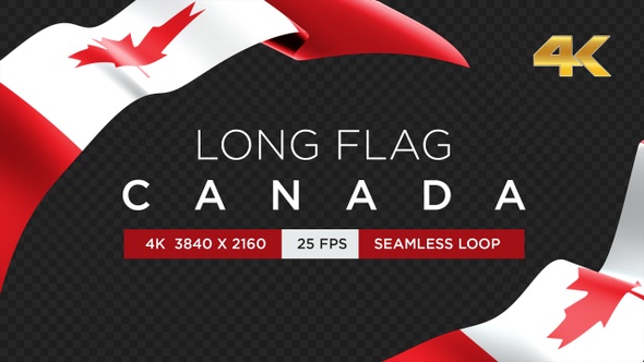 Long Flag Canada alt