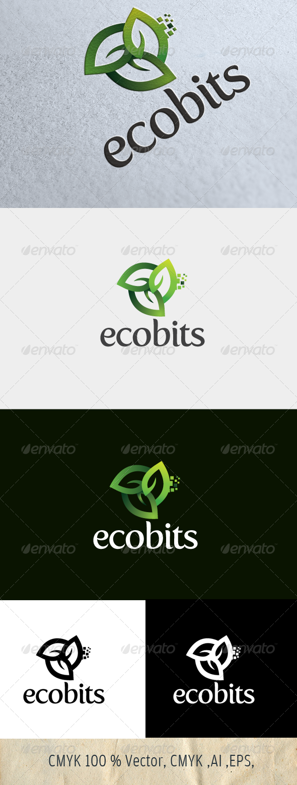 Ecobits - Nature Logo Templates