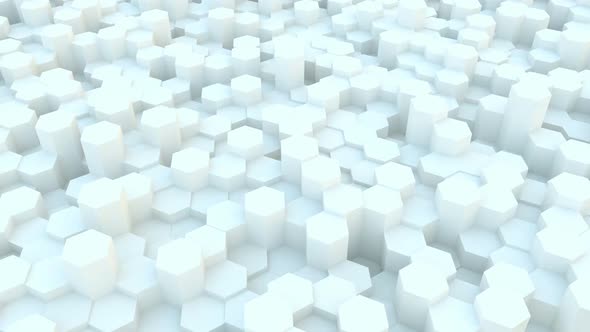 3d Abstract Hexagonal Background Wall  alt