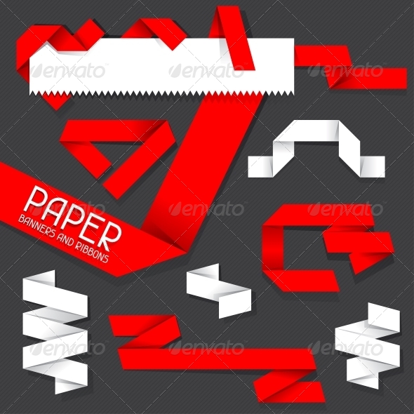 Paper Banners and Ribbons - Retail Commercial / Shopping