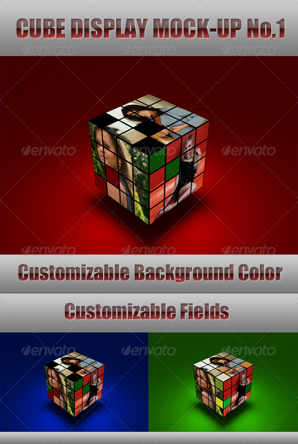 Cube Display Mock-Up - Miscellaneous Displays