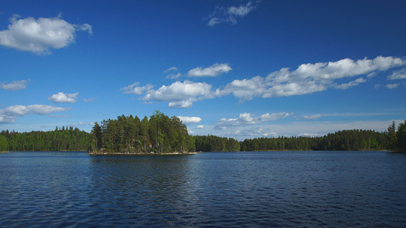 Lake In Finland