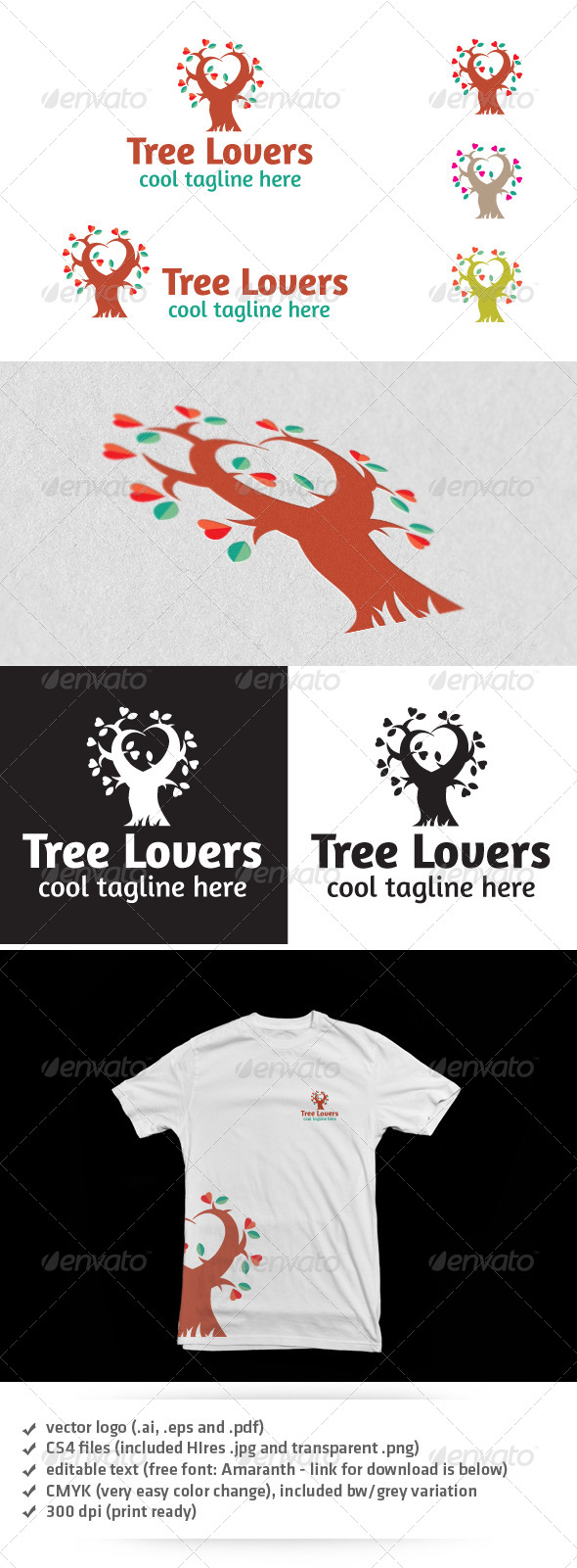 Tree Lovers Logo - Nature Logo Templates