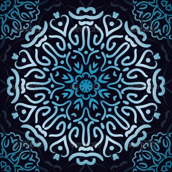Luxury Ornamental Abstract Wallpaper. - Patterns Decorative