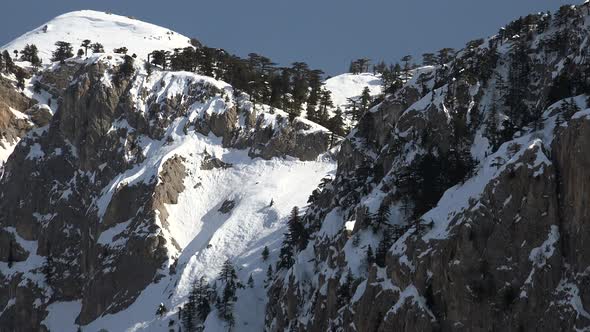 Rocky And Snowy Mountain Ridge By Pro Stock Videohive