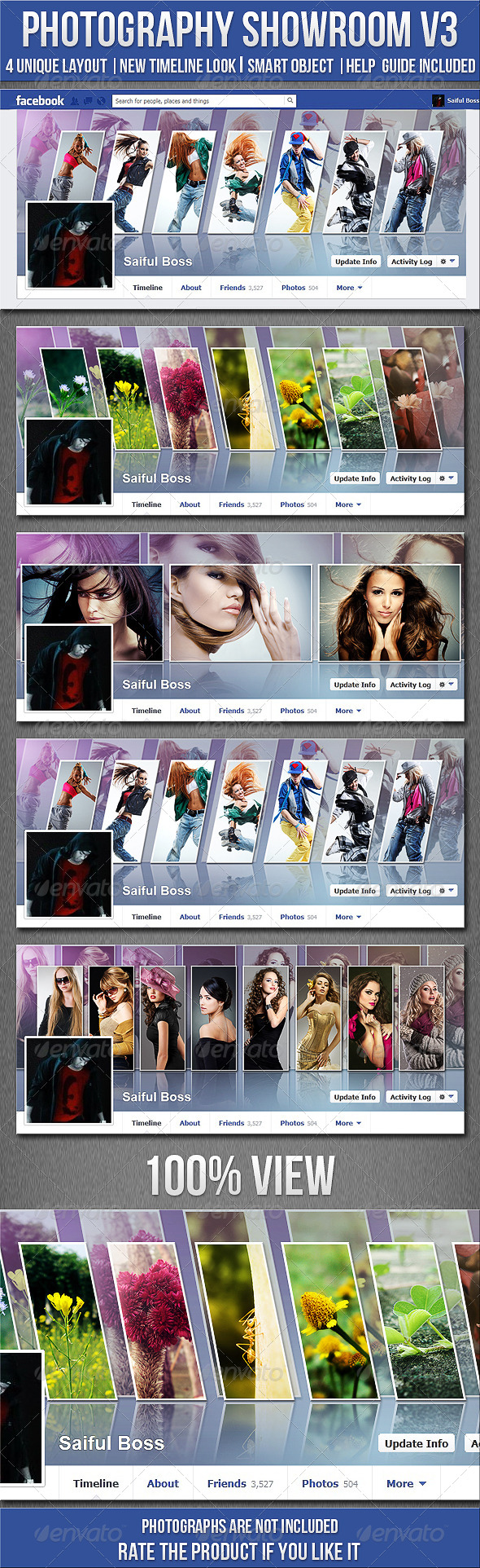 Photography Showroom FB Timeline Cover V3 - Facebook Timeline Covers Social Media