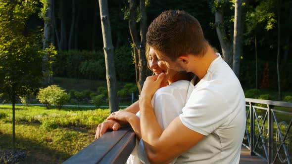 Lovers Passionate Embrace alt