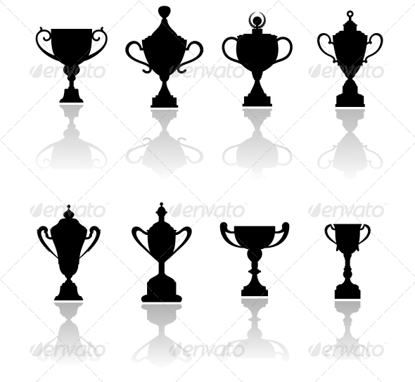 Sport Trophies, Awards and Cups - Sports/Activity Conceptual
