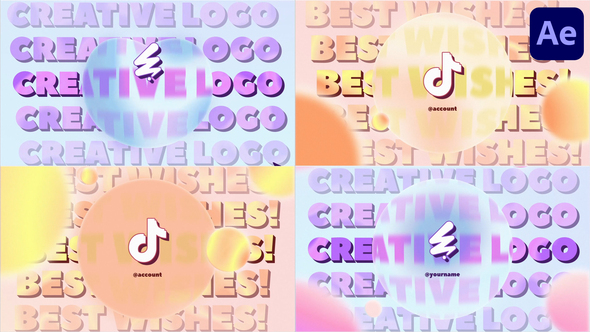 Creative Logo for After Effects Logo Stings template preview