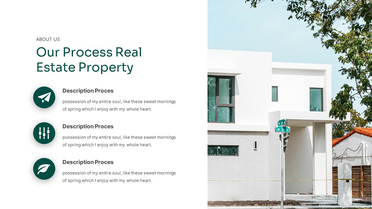 Property - Real Estate PowerPoint Template, Presentation Templates