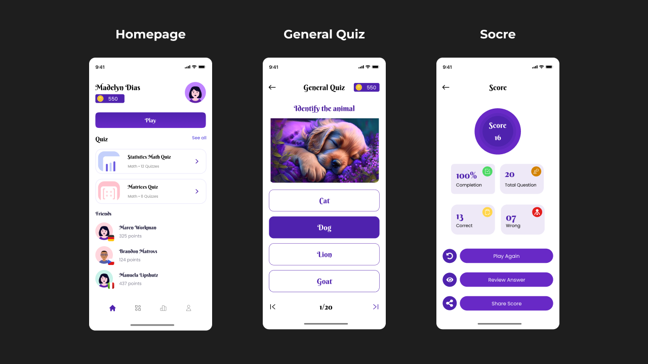 Trikz Quiz | Gaming Mobile App | React Native Expo Template by codeforge0