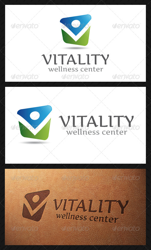 Vitality Logo Template - Humans Logo Templates