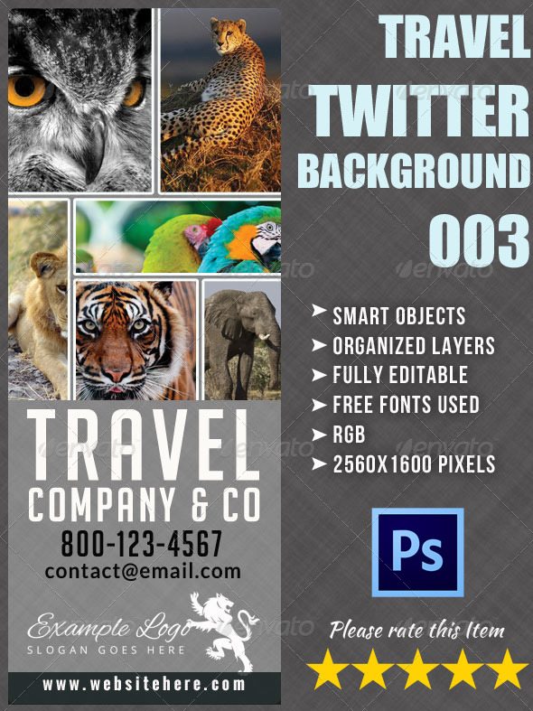 Adventure Travel Twitter Background - Twitter Social Media