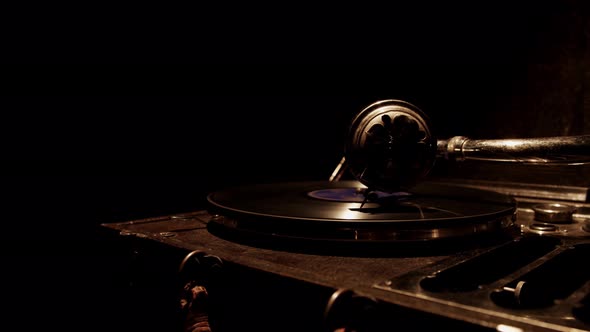 Antique Record Player  alt