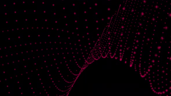 particle wave background animation. Vd 1199