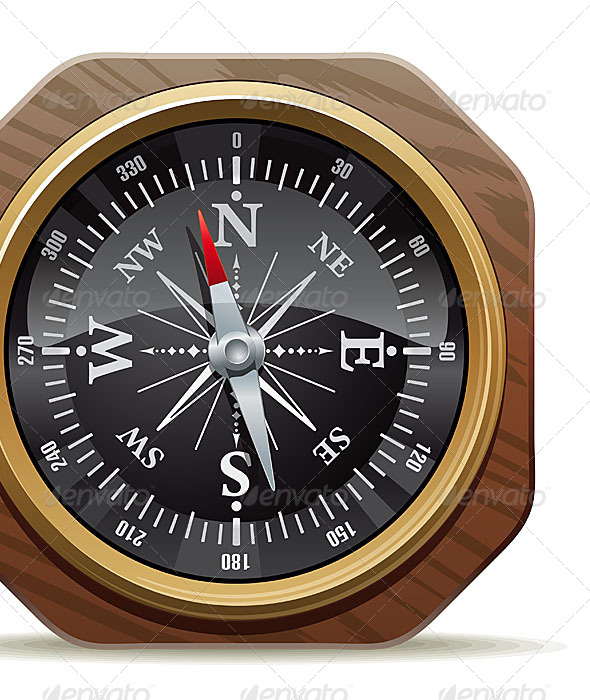 Old Compass - Travel Conceptual
