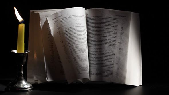 Candle Wind And Bible alt