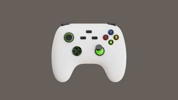 3D Animation of Gaming Controller in Excited Situations, Motion Graphics