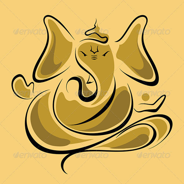 God Ganesha - Religion Conceptual