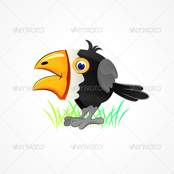 Comic Crow - Animals Characters