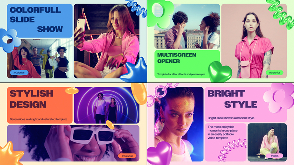 Multiscreen Slideshow Openers template preview